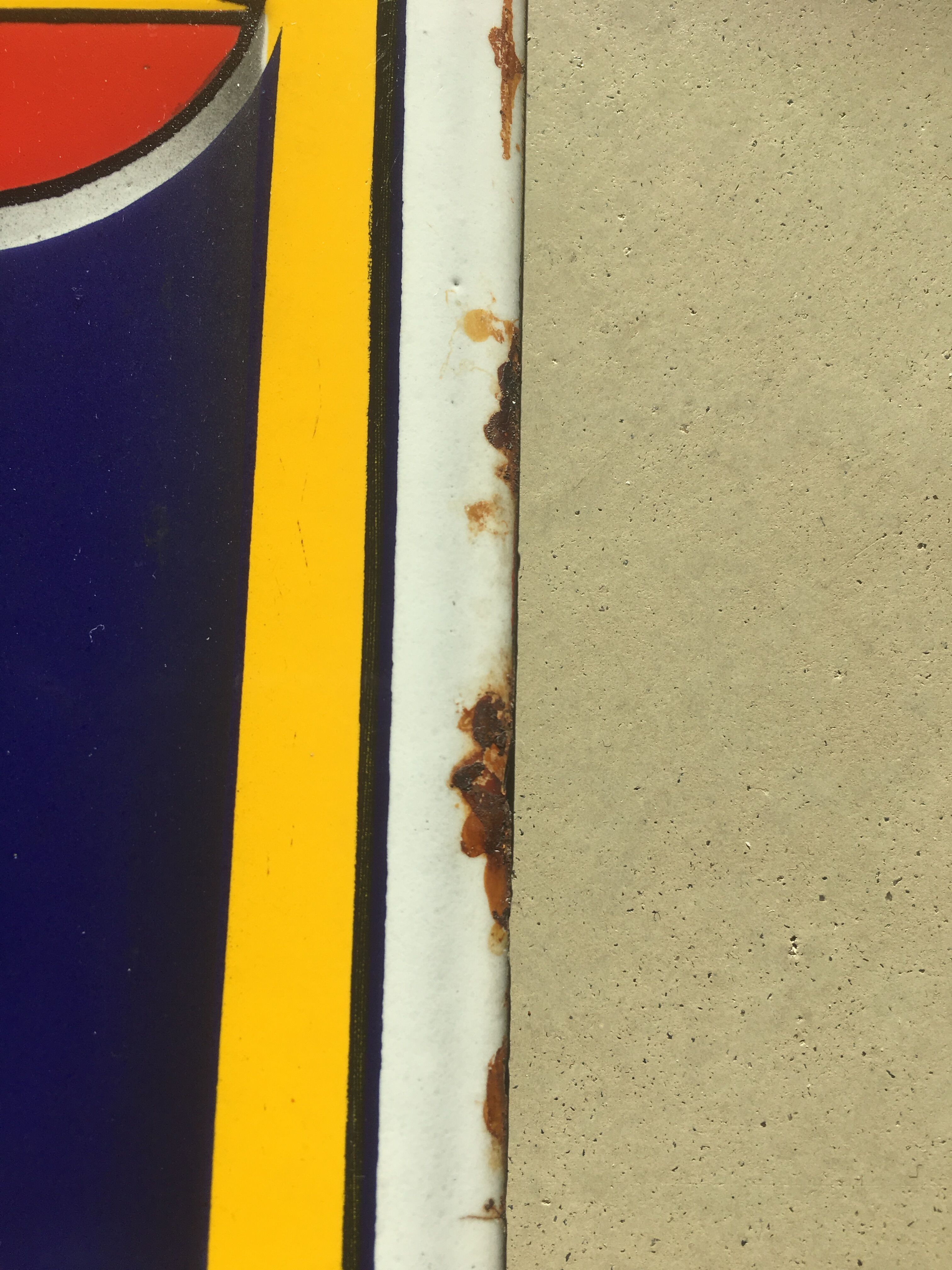 Sign advertising mazda