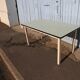 Table formica blue 1960 1970s