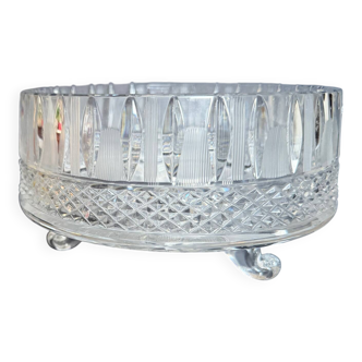 Art Deco cut crystal bowl
