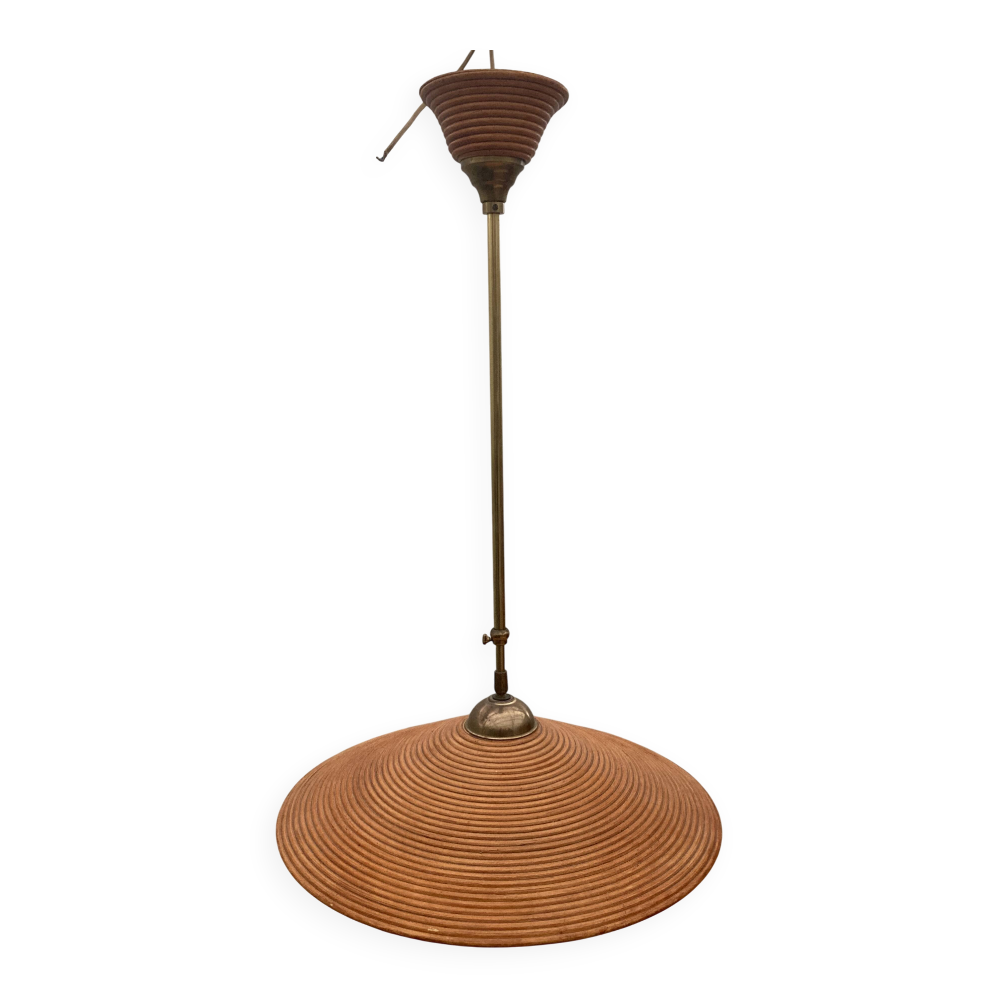 Pendant Lamp by Gabriella Crespi, 70s