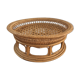 Canning basket and 70s rattan
