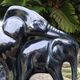 Beautiful Art Deco Lemanceau Elephant Statue, St. Clement Faience Elephant