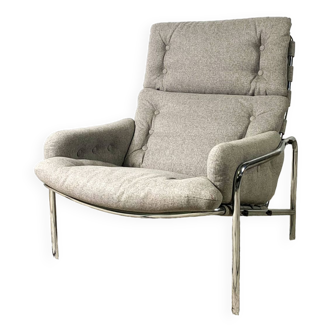 Nagoya Sz09 Black Lounge Chair By Martin Visser For T Spectrum Netherlands, 1960s