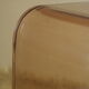 Table basse en plexiglas Michel Dumas vintage