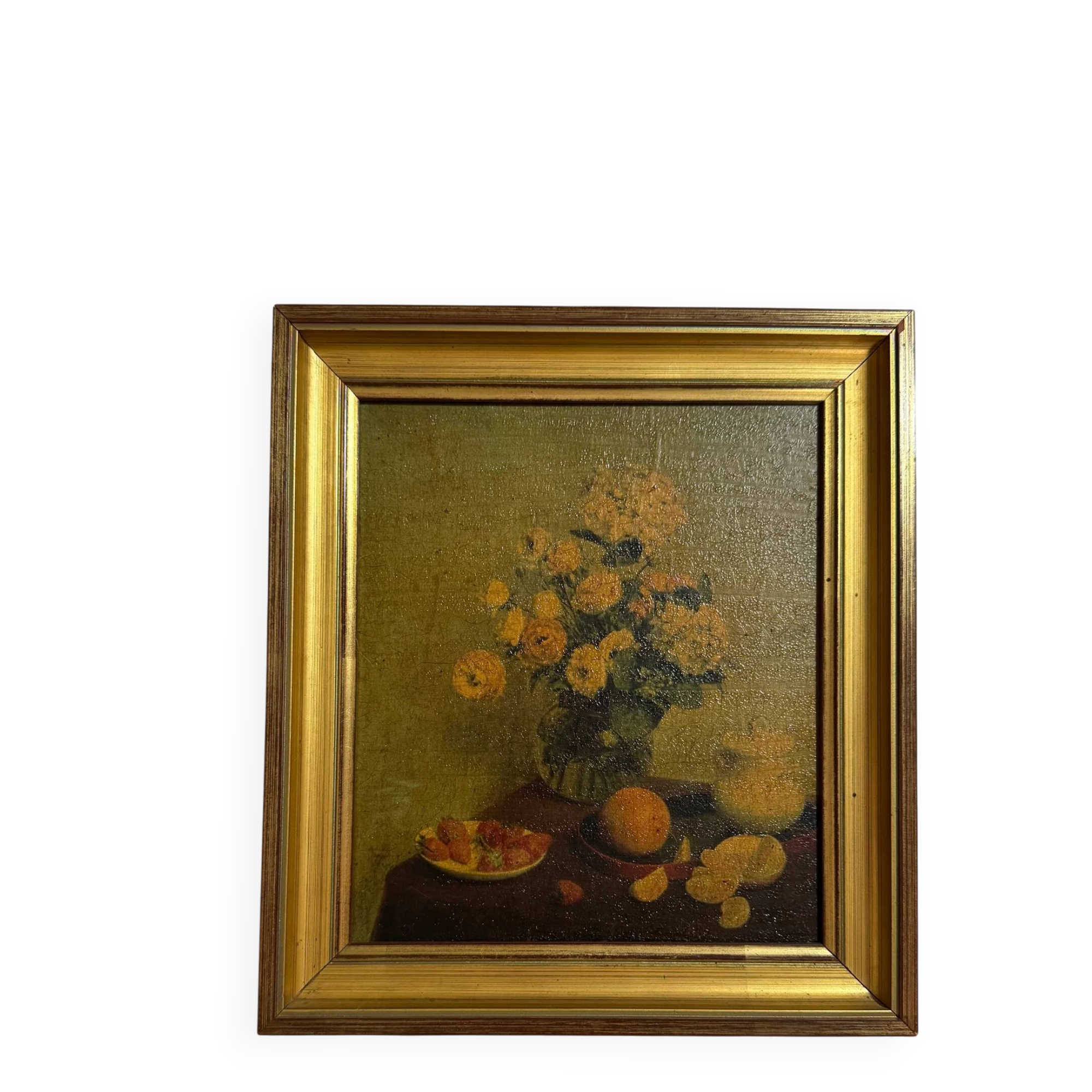 Vintage still life painting