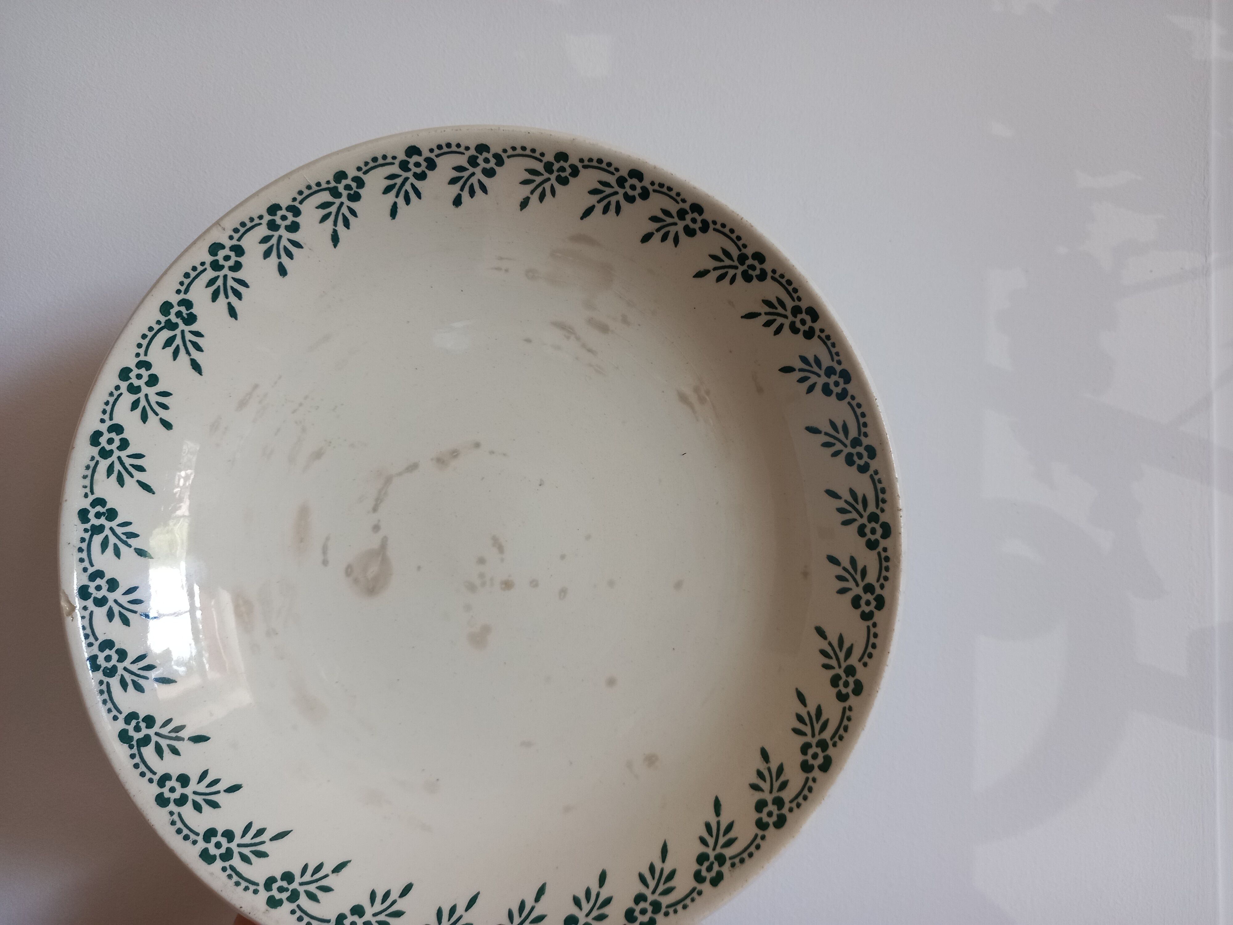 Compotier Terre de Fer "1212" H. Boulenger Choisy-le-Roi