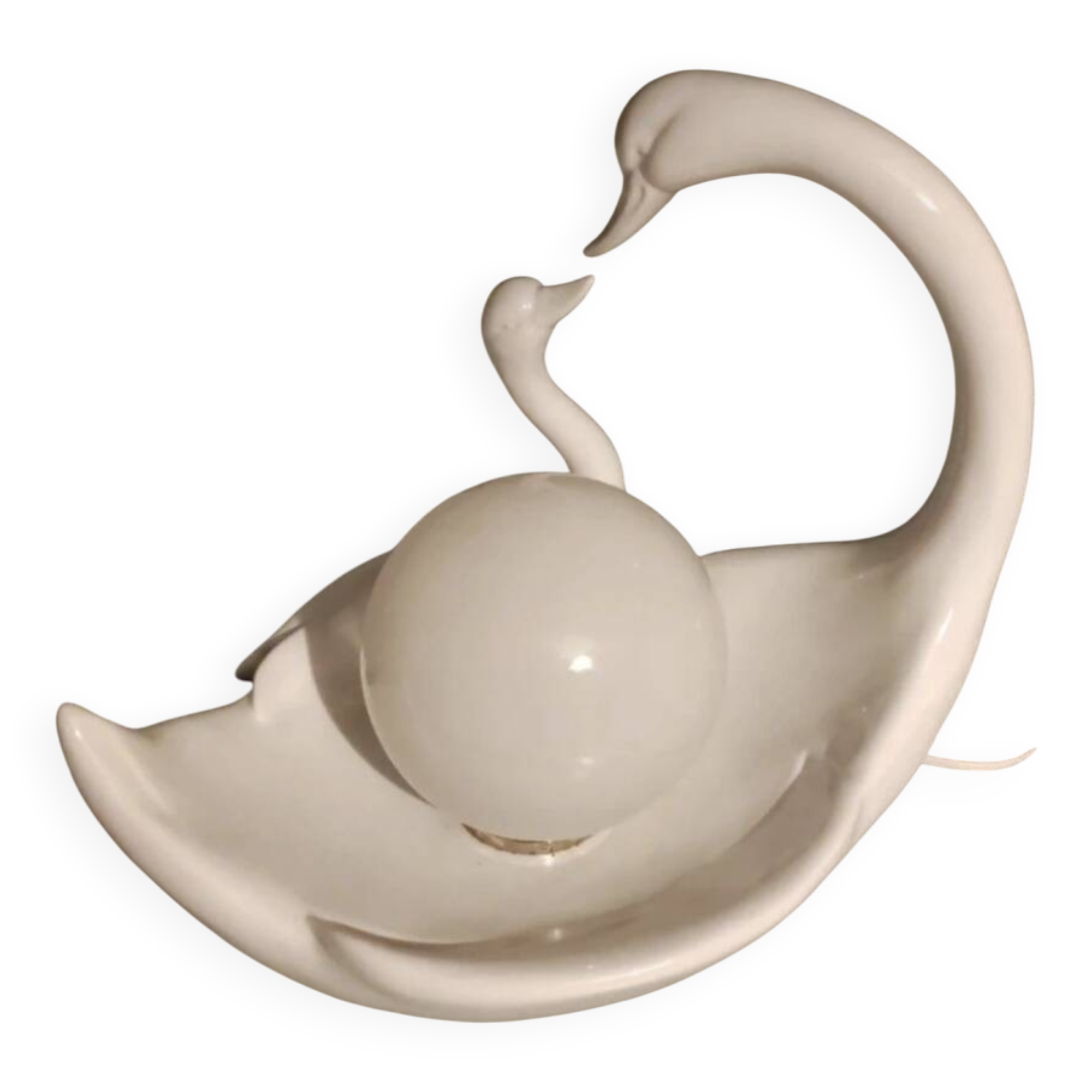 Vintage Swan Lamp