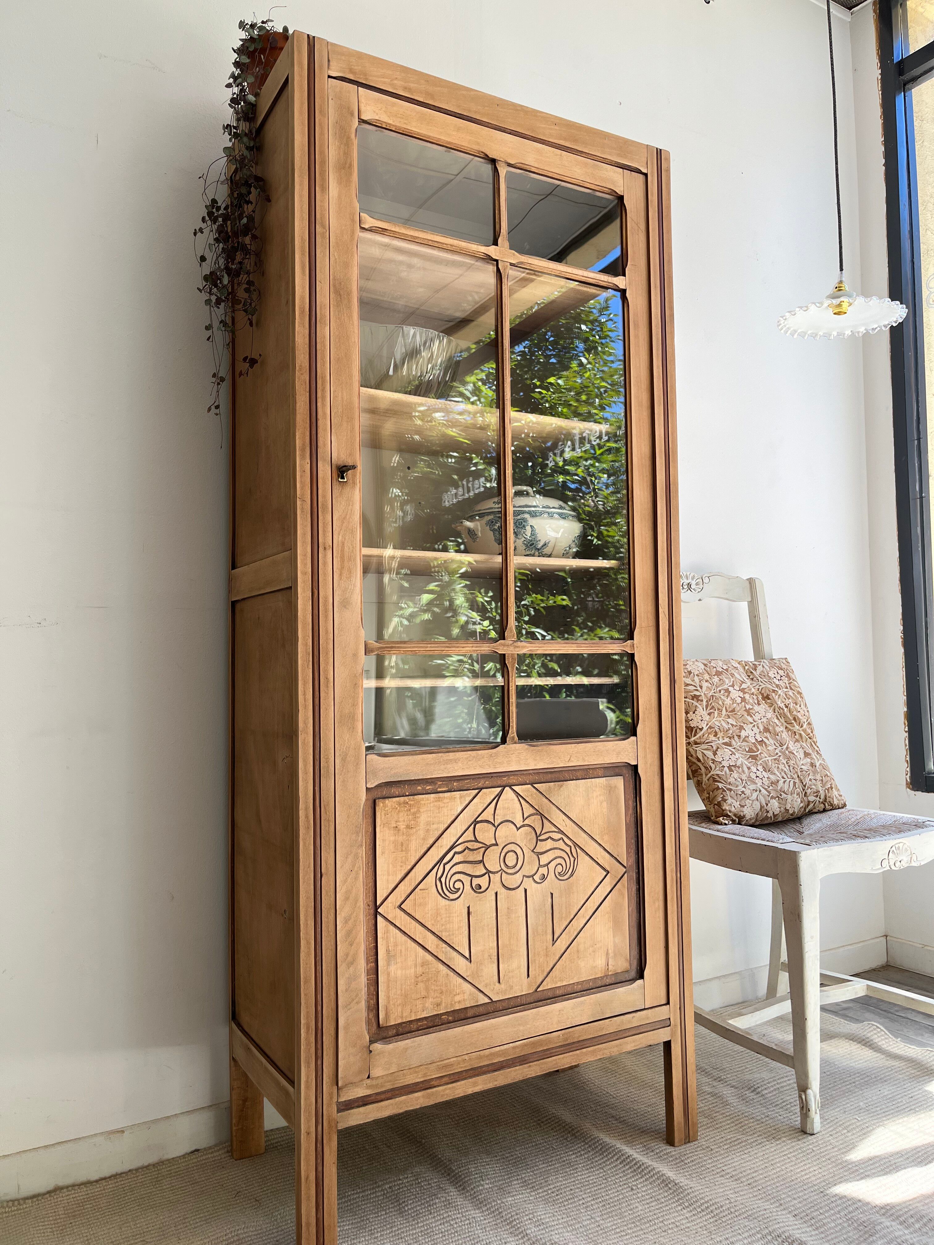 Small glass cabinet