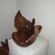 70s olive wood monoxyl cup