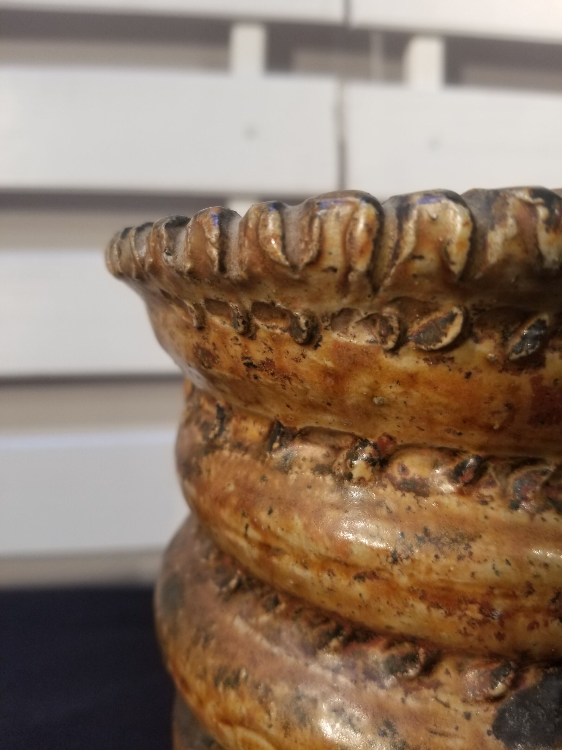 Vase en grès des ateliers La Borne de 1946 signé