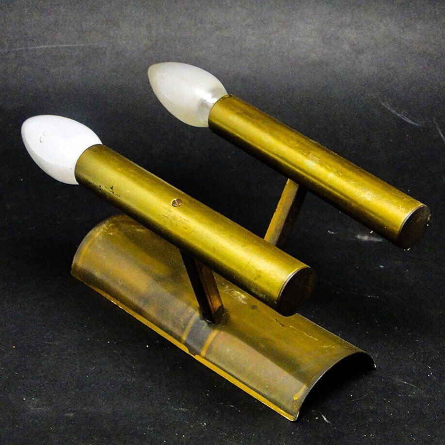 Art Deco two-armed wall lamp, 1970s