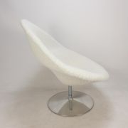 Big Globe Armchair with Ottoman by Pierre Paulin for Artifort, 1980s