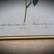 Lithograph under frame Rosier Van Eeden