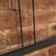 Wall coat holder in metal and wood 1960