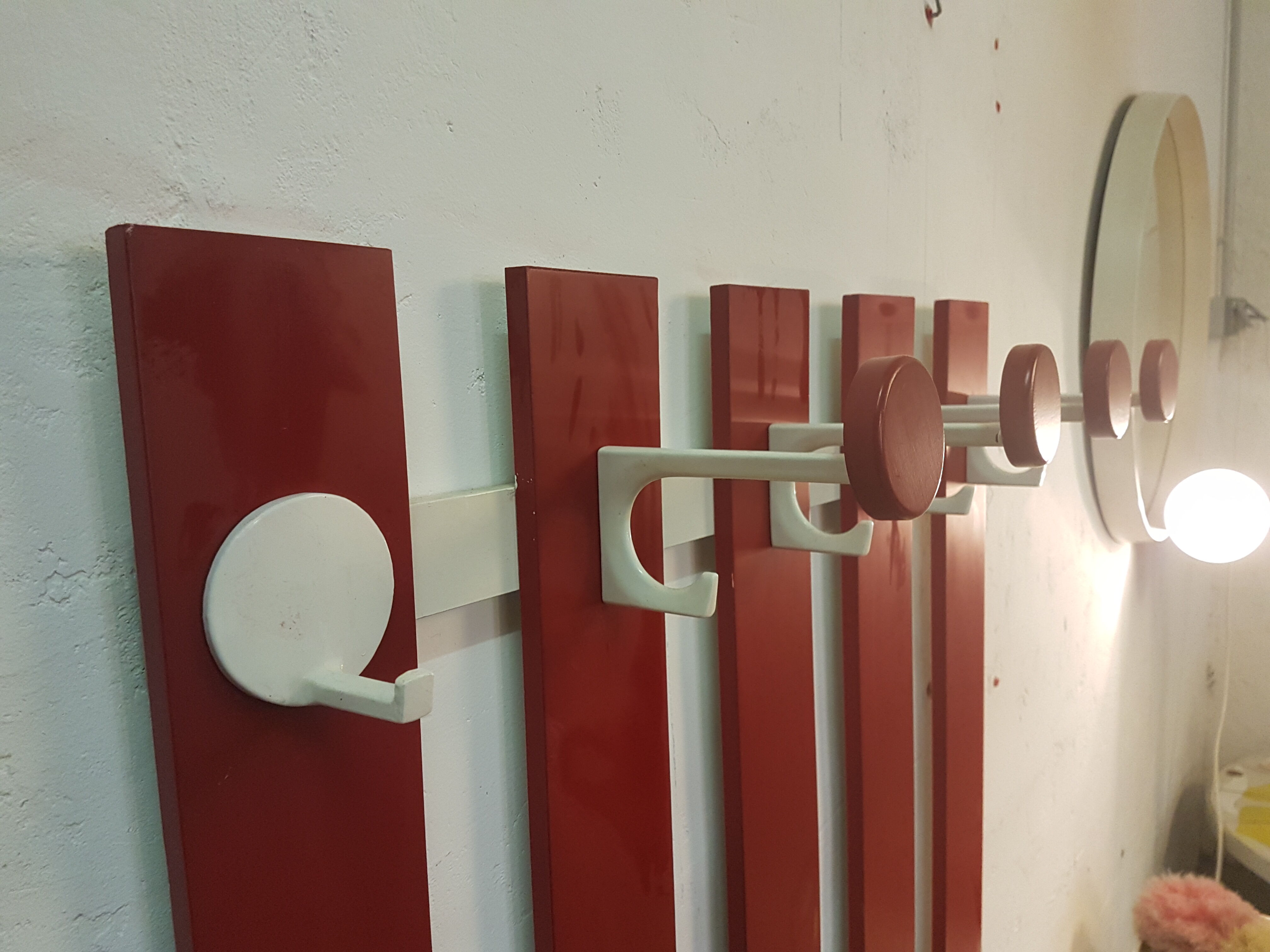 70s cloakroom hangers