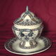 Tureen and earthenware serving dish from Gien XX