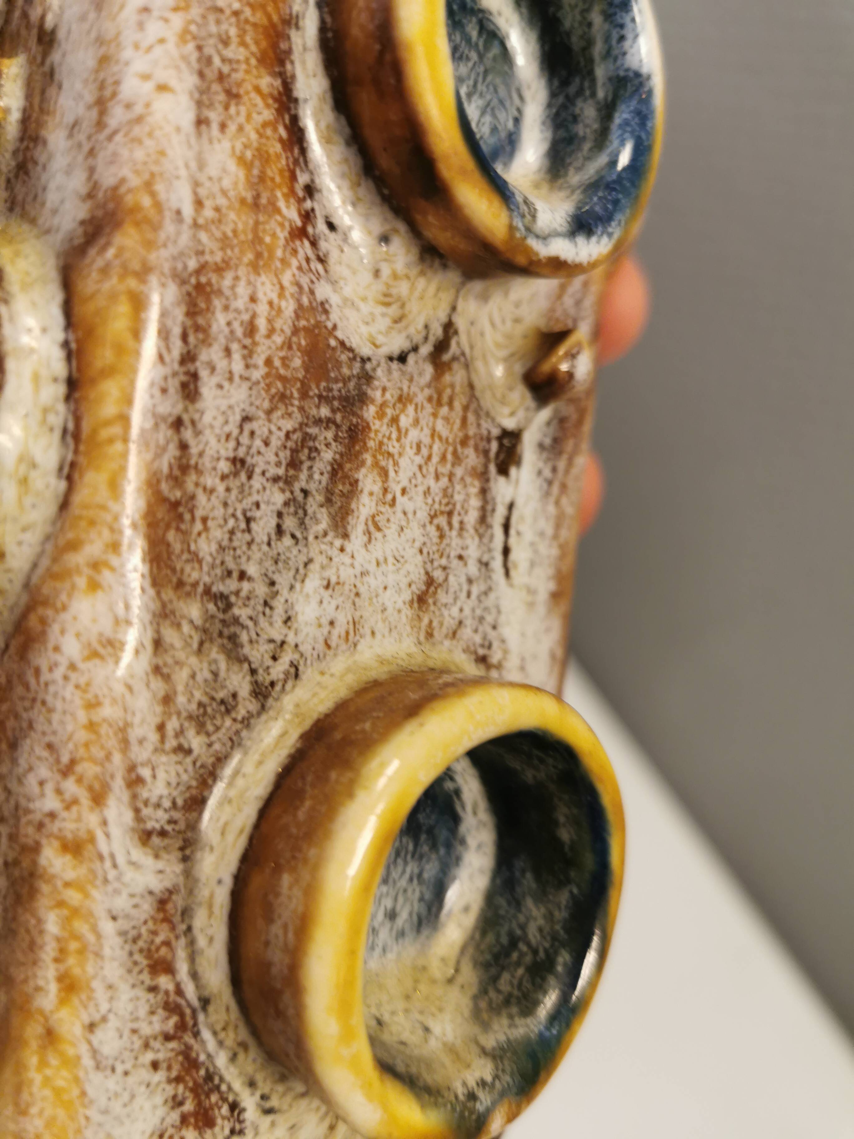 Danish Ceramic table lamp, estimated 1970s