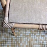 Rattan table
