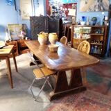 Brutalist farm table