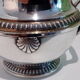 Sugar decoration silver metal shell