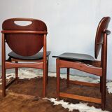 2 chaises danoises Arne Hovmand en teck