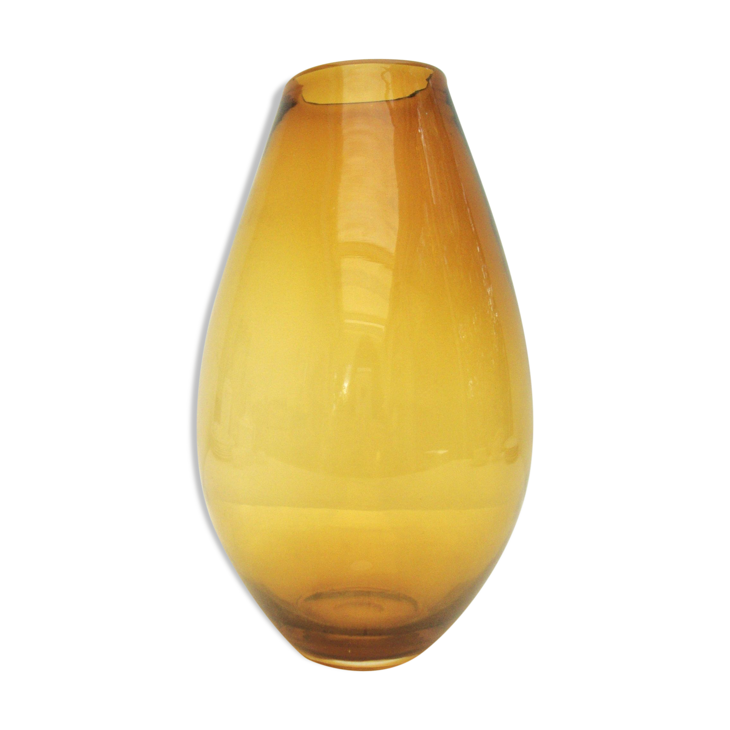 60s blown glass vase