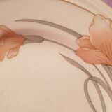 Series of 6 Schonwald Germany flat plates Art Nouveau decor