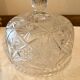 Antique bell jar made of molded glass