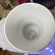 Vintage porcelain amphora vase