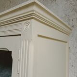 Old Parisian glass cabinet