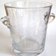 Champagne bucket in glass of biot