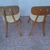 Paire de chaises vintage