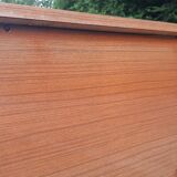 Vintage formica and teak desk