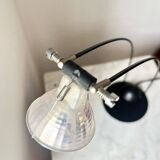 German Vintage Minimalistic table Arc Lamp by Hustadt Leuchten, 1980s