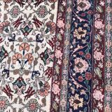 Tapis ancien turc hereke fin fait main 238x335 cm