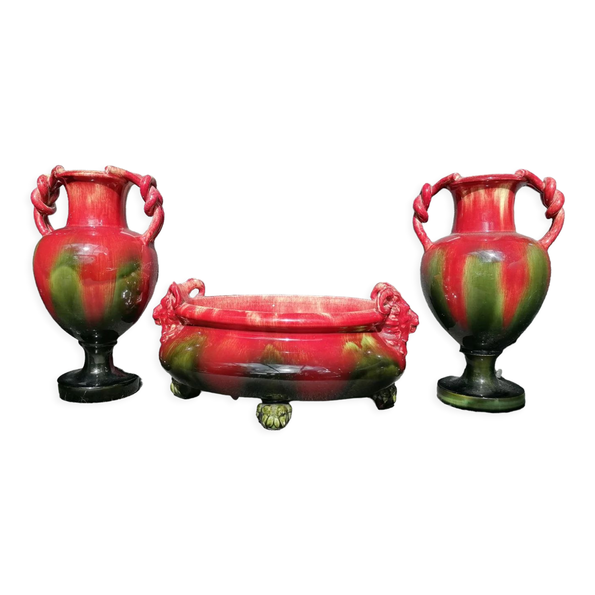 Set of Mont Chevalier Cannes fireplace trims