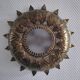 Vintage sun ceiling or wall light, antique sunburst light fixture