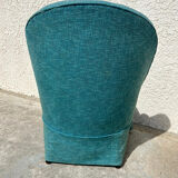 Blue toad armchair