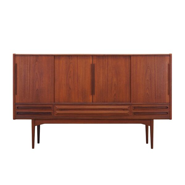 Enfilade en teck, design danois, années 1960, production : Danemark
