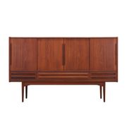 Enfilade en teck, design danois, années 1960, production : Danemark