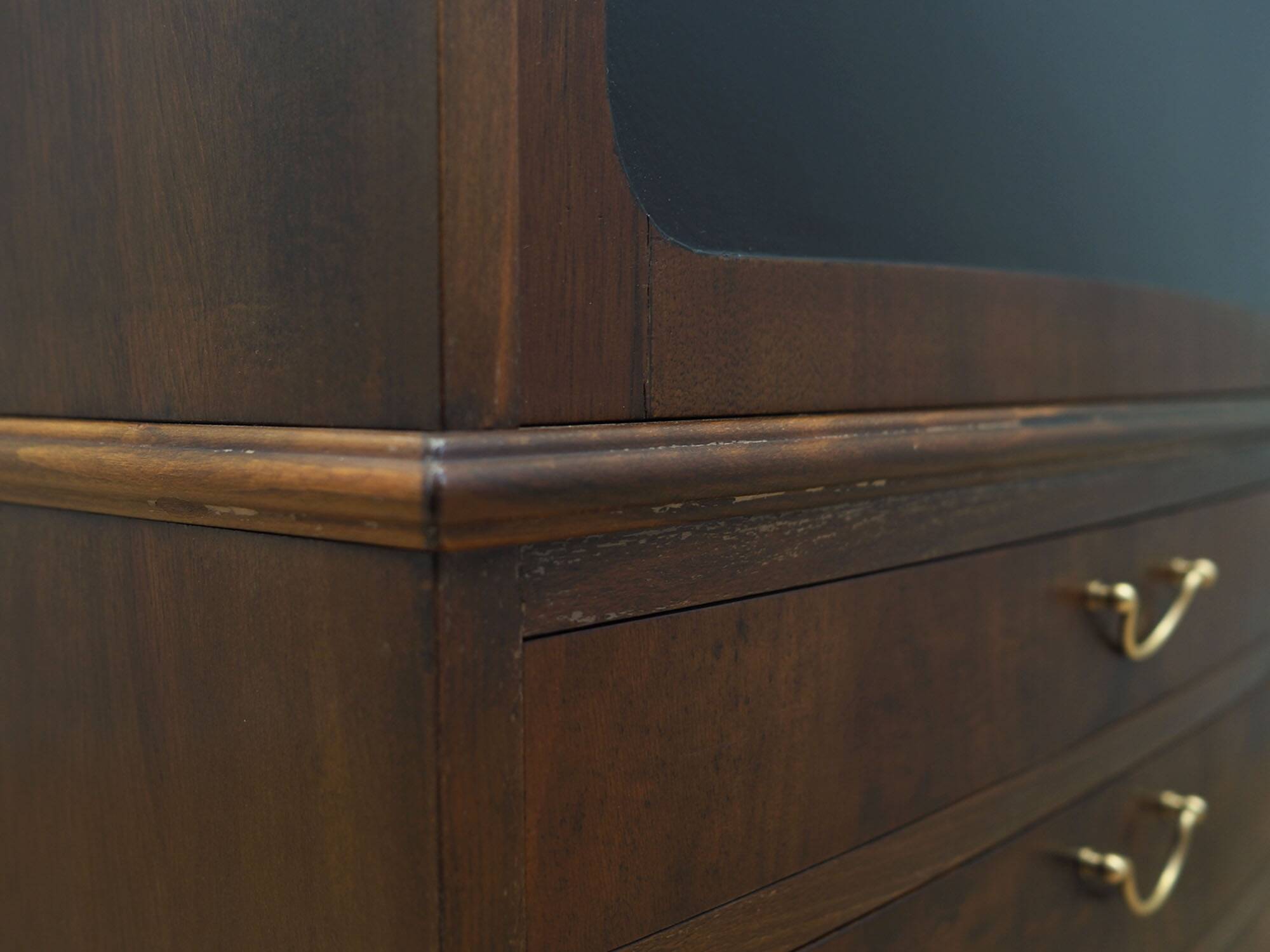 Walnut cupboard, Danish design, 1960s, production: Denmark