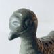 Vase forme oiseau signé Le potier Menton
