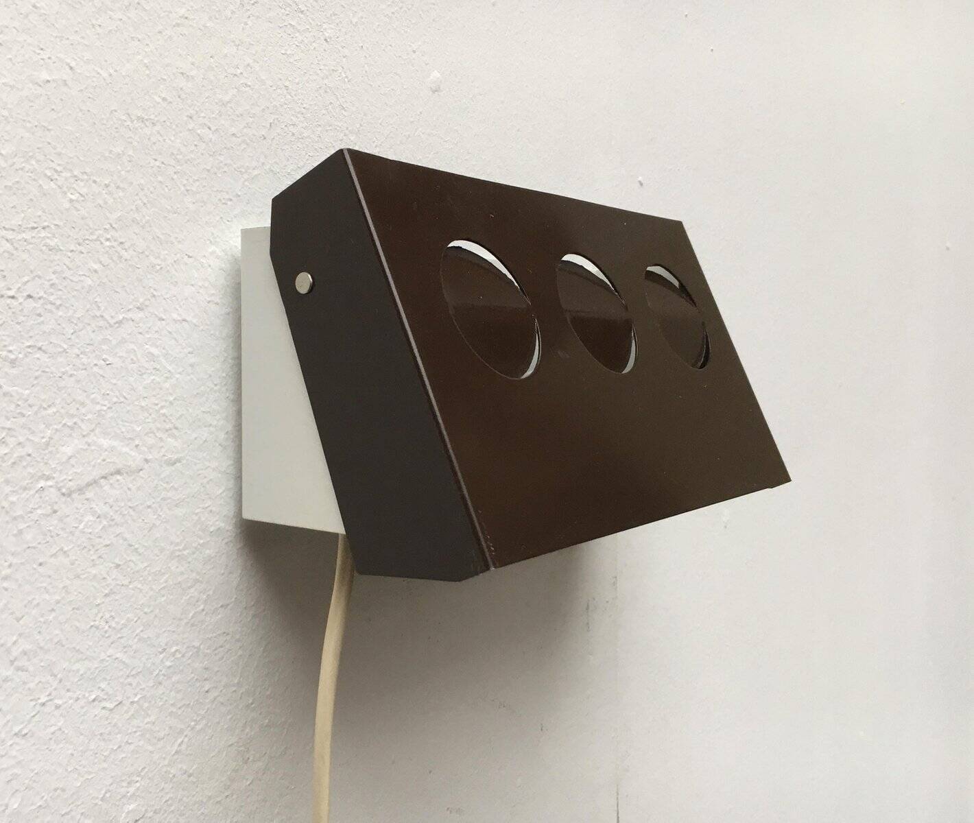 Lampe murale danoise vintage de l'ère spatiale de Hamalux