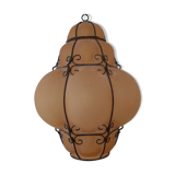 Frosted glass wall lamp