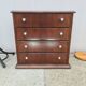 Commode vintage 1940 art déco en palissandre