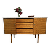 Mid century retro vintage teak sideboard washstand by Beautility 1960