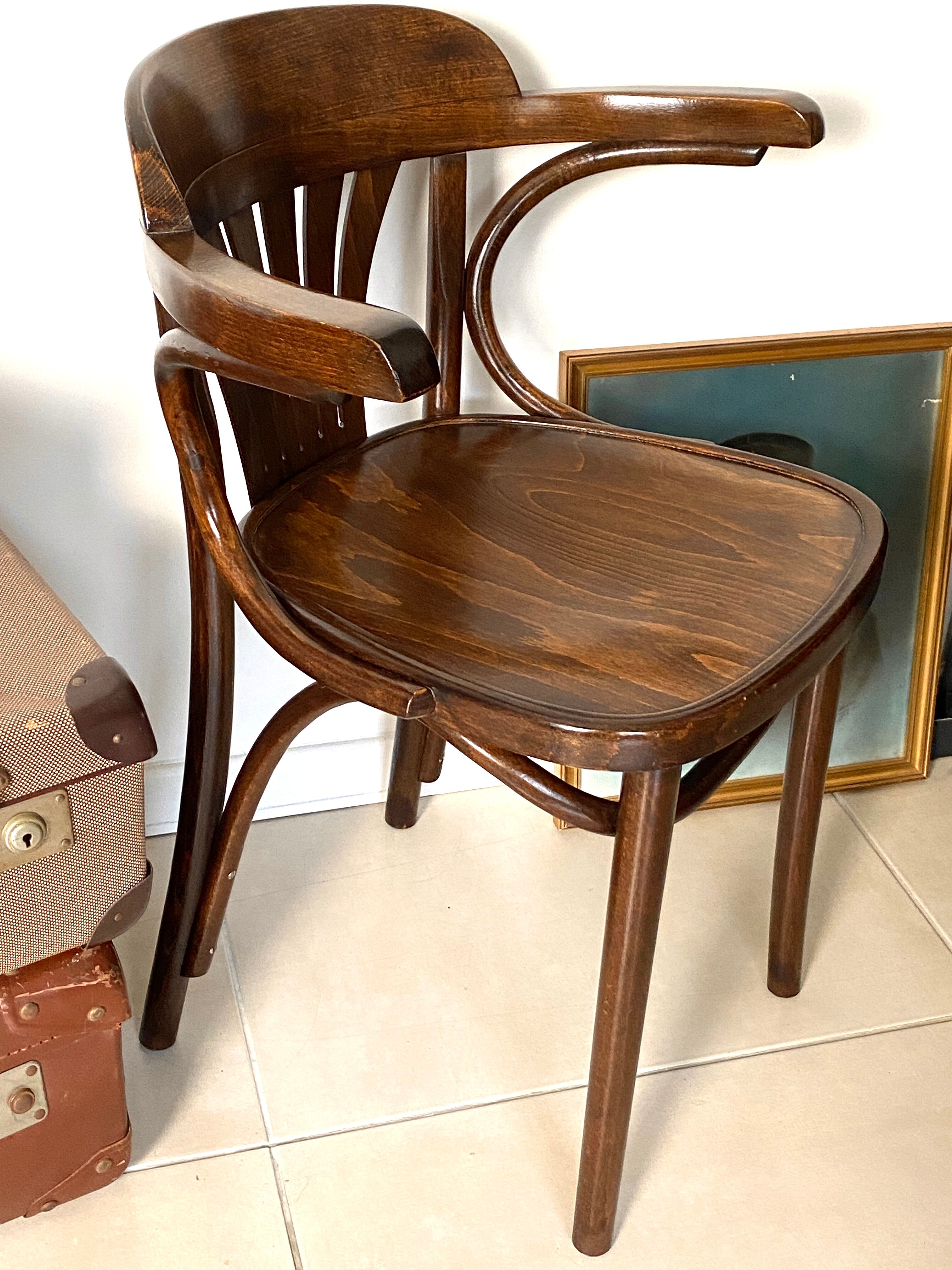Fauteuil bistrot vintage