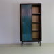 Wardrobe cabinet designed by Willy van der Meeren for Tubax Belgium