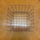 Metal storage basket