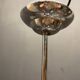 Chrome space age sputnik glass chandelier, 1970s